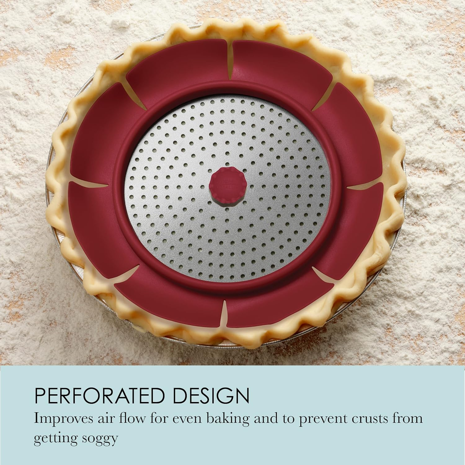 Chicago Metallic Pie Weight, Red image number 5