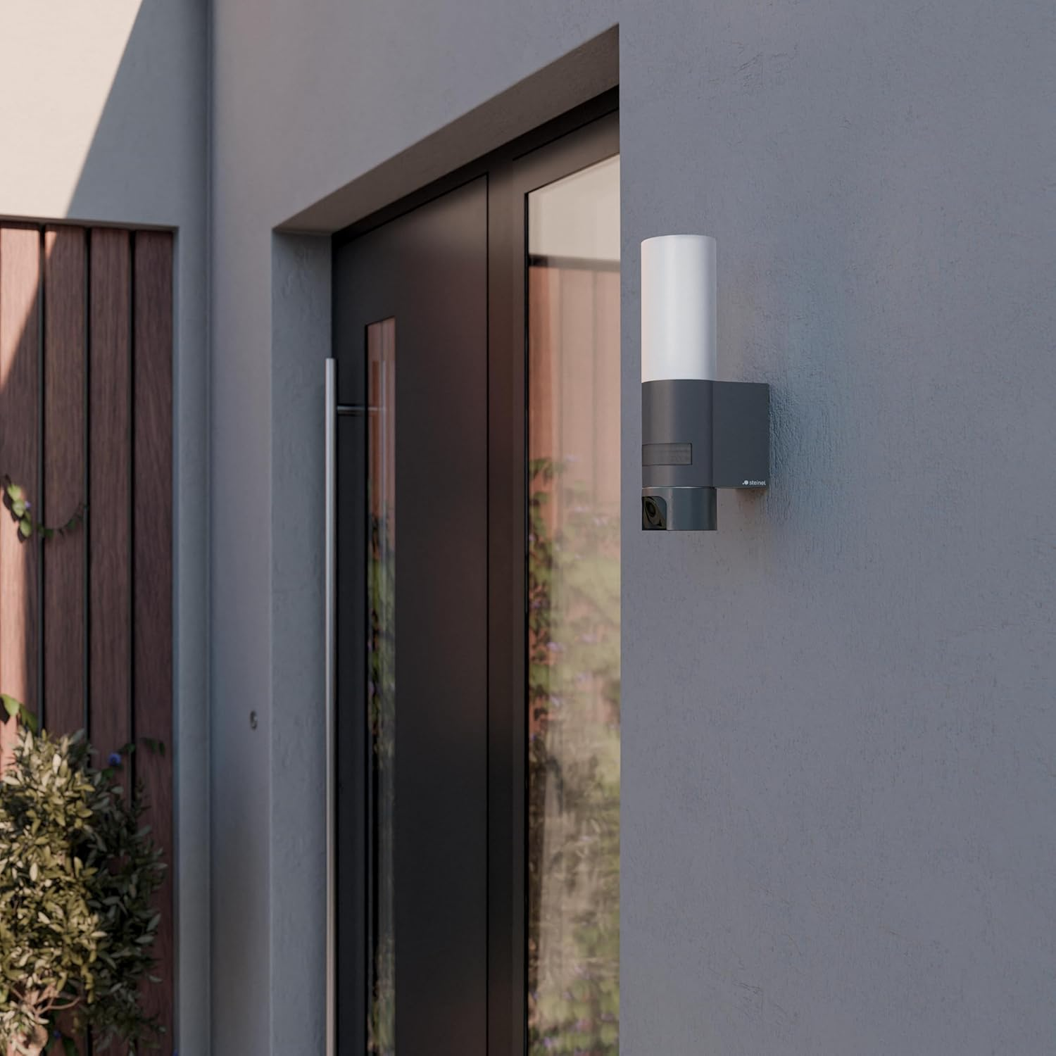 Steinel LED Outdoor Wall Light L 625 CAM SC Surveillance Camera 2K Wi-Fi 6 Dual Band Motion Detector Intercom 925 LM Aluminium image number 5