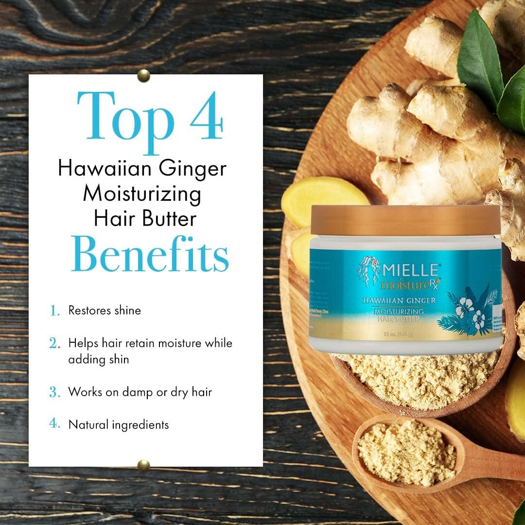 Mielle Moisture RX Hawaiian Ginger Moisturizing Hair Butter 340 G image number 1