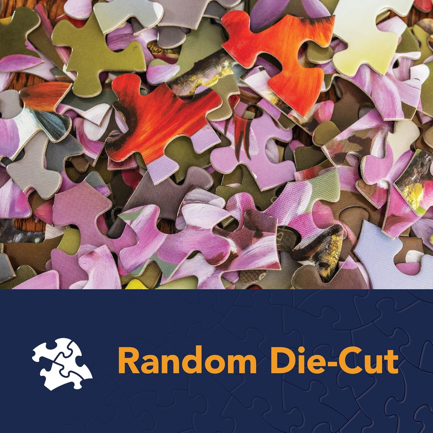 Bits and Pieces - 1000 Piece Glitter Jigsaw Puzzle for Adults - Mother Nature - 1000 Pc Forest Fantasy Angel Jigsaw by Artist Liz Goodrick-Dillon image number 3