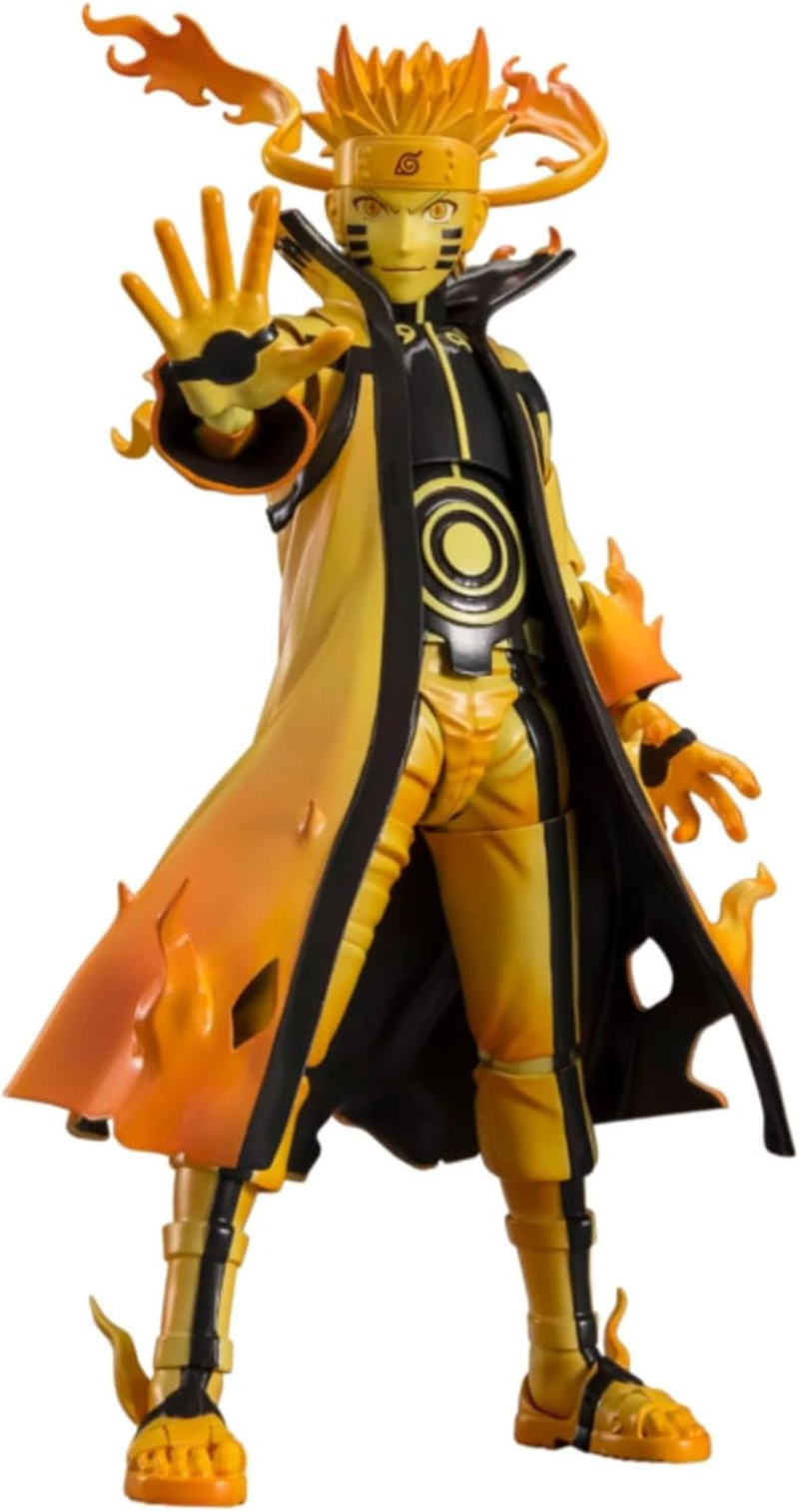 TAMASHII NATIONS S.H.Figuarts Naruto - Naruto Uzumaki (Kurama Link Mode) image number 1