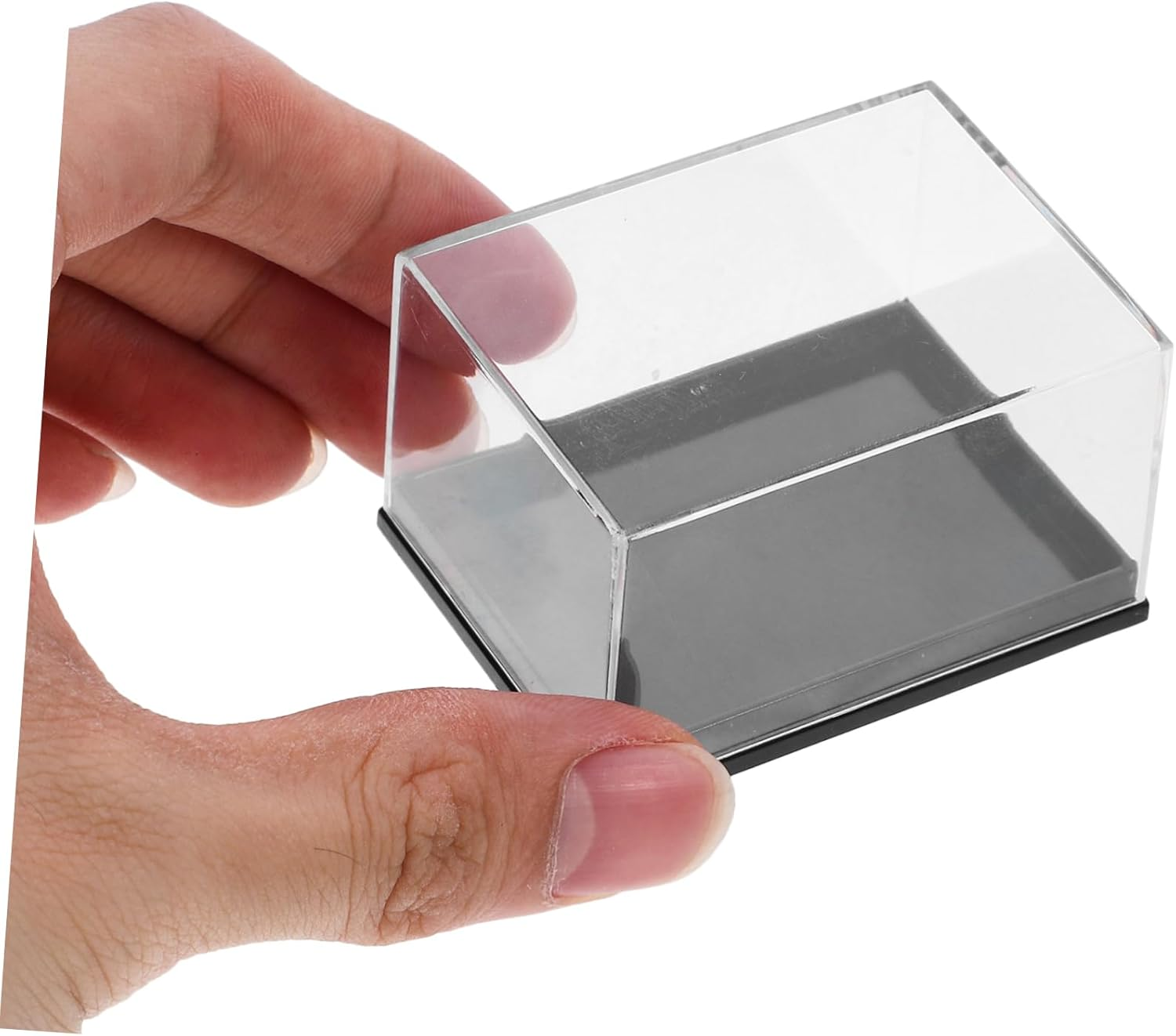 STOBAZA Mineral Specimen Display Box Set, 4Pcs Small Storage Case Lid, Plastic Specimen Storage Container for Jewelry and Mineral Collections in Australia image number 3