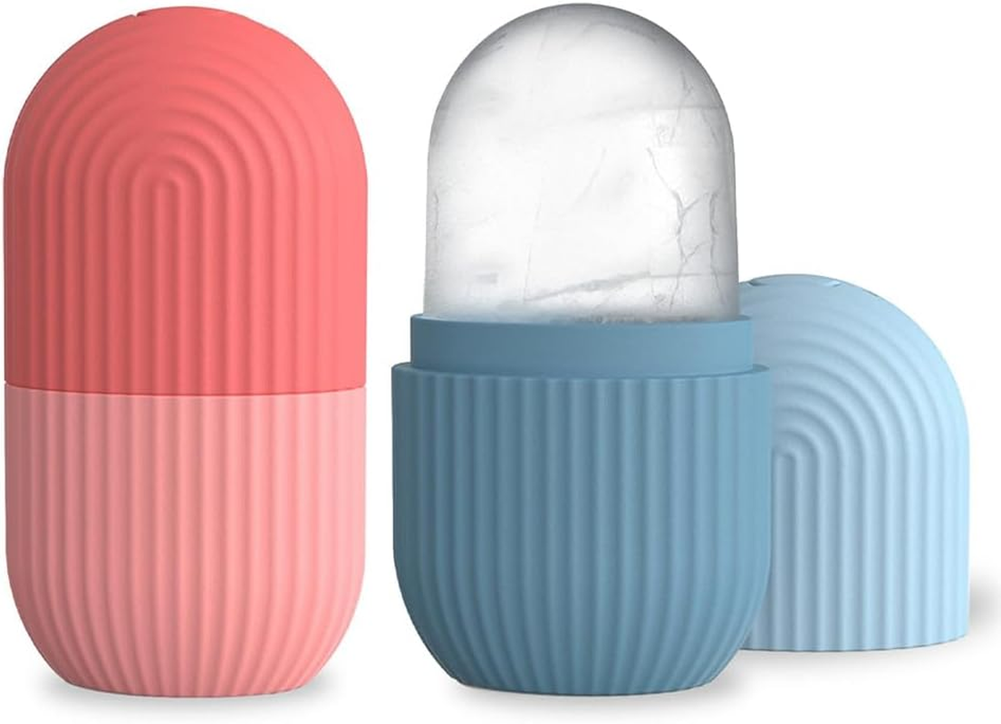 Ice Roller/Ice Massage for Eyes ，Silicone Skin Care Ice Compress & Ice Roller Skin Care Tools,Roller Stick Mould for Face, Shrinks Pores image number 2
