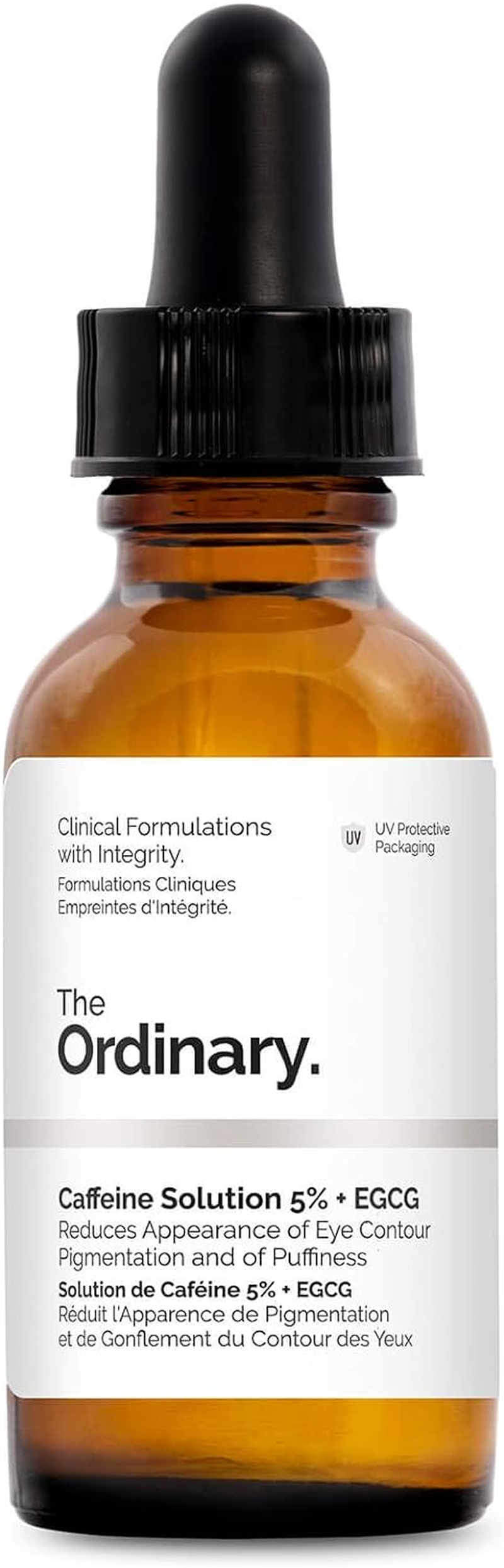 The Ordinary Caffeine Solution 5% + EGCG (30Ml) Reduces Eye Puffiness and Dark Circles