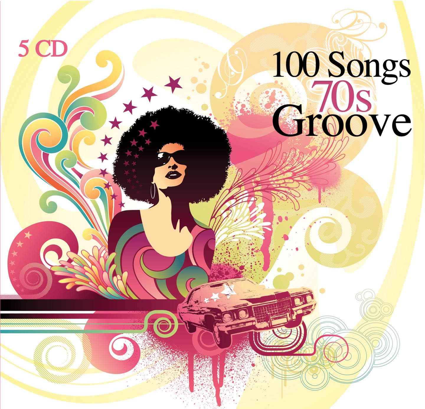 5 CD 100 Songs 70S Groove, Disco & Afro, Funk & Soul, Psychedelic, Soundtracks, 70S Jazz