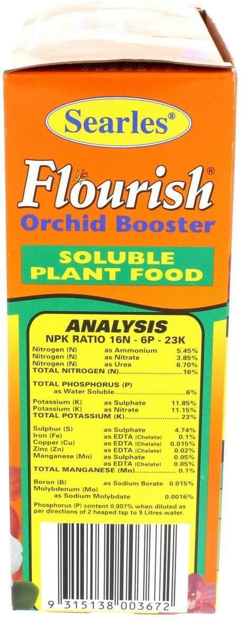 Searles Flourish Orchid Booster Fertilizer, 500 G image number 2