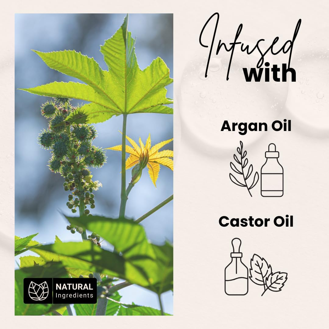 BASK & LATHER Edge Control Hair Gel, Strong Hold, Thick Edges, Styling Gel, Non-Greasy, Non-Flaking, No White Cast, Long Lasting, Supports Hair Growth, Natural Formula, for All Hair Types, 5.3 Fl Oz image number 4