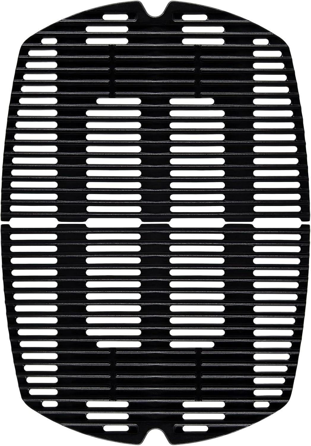 Adviace 7644 7582 Cast Iron Grill Cooking Grates Replacement for Weber Q100, Q120, Q140, Q1000, Q1200, Q1400 Grill Parts Accessories, 50060001, Weber Baby Q Gas Grill, 17 X 12.7 Inches. (2-Pack) image number 2