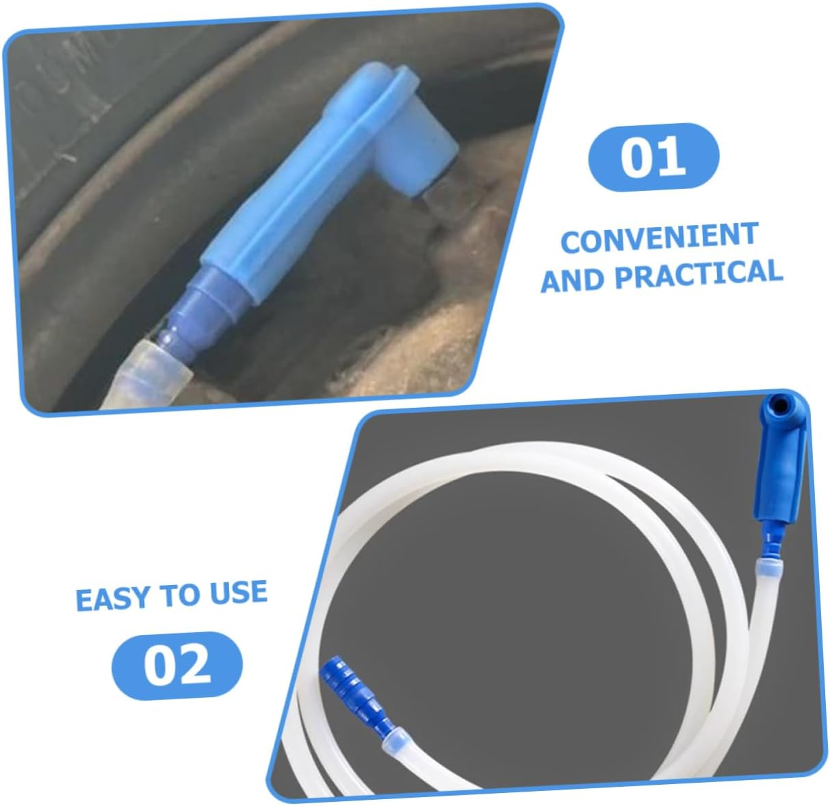 GARVALON 8Pcs Automotive Brake Fluid Bleeder Connector Replacement Tool for Car Accessories image number 3