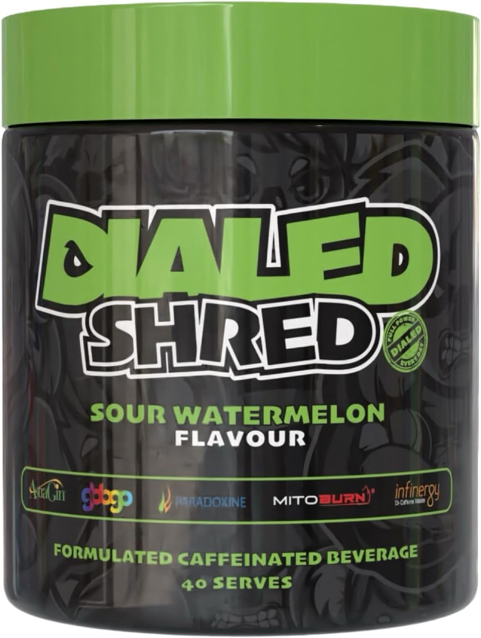 The X Athletics Dialed Shred, Creaming Soda Raspberry, 40 Serves image number 1