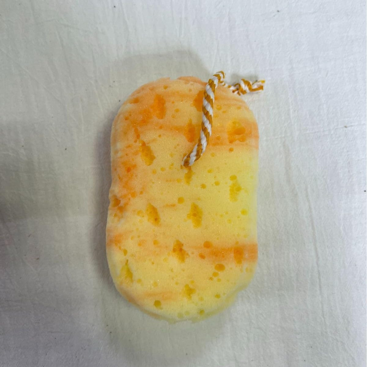 Bath Shower Sponge for Woman Man Relaxing Massage Body Exfoliating Sponge Deep Cleansing (Red+Yellow+Green, 3 PCS) image number 3