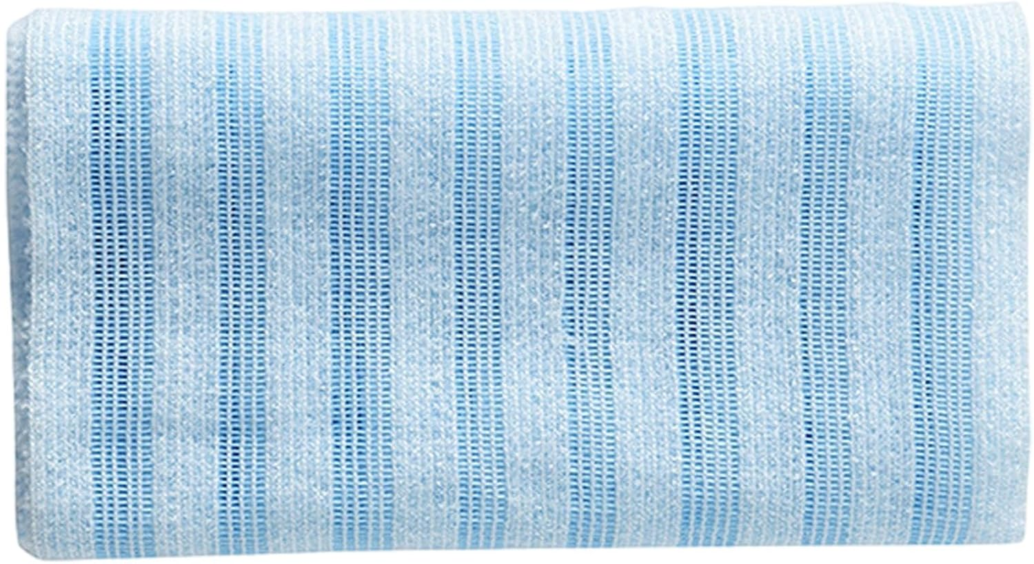 Vriusi Blissal Bath Towel, Back Scrubber Washer, Body Exfoliator Wash Cloth Towel, Bath Towel Scrub, Extra Long Exfoliator Bath Towel for Travel, Home and Dormitory