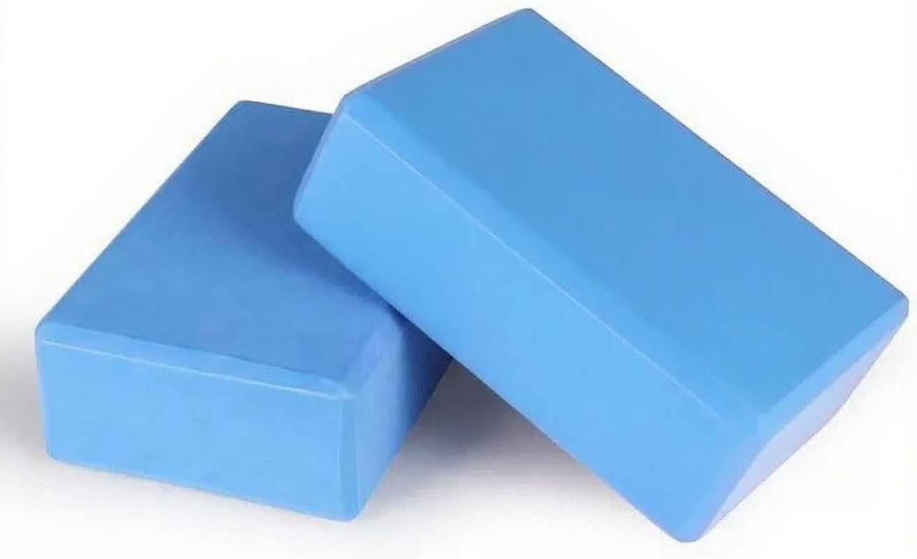 YHIXYUNAZ Yoga Blocks 2 PKS Set Non-Slip High Density Fitness Support Foam Bricks