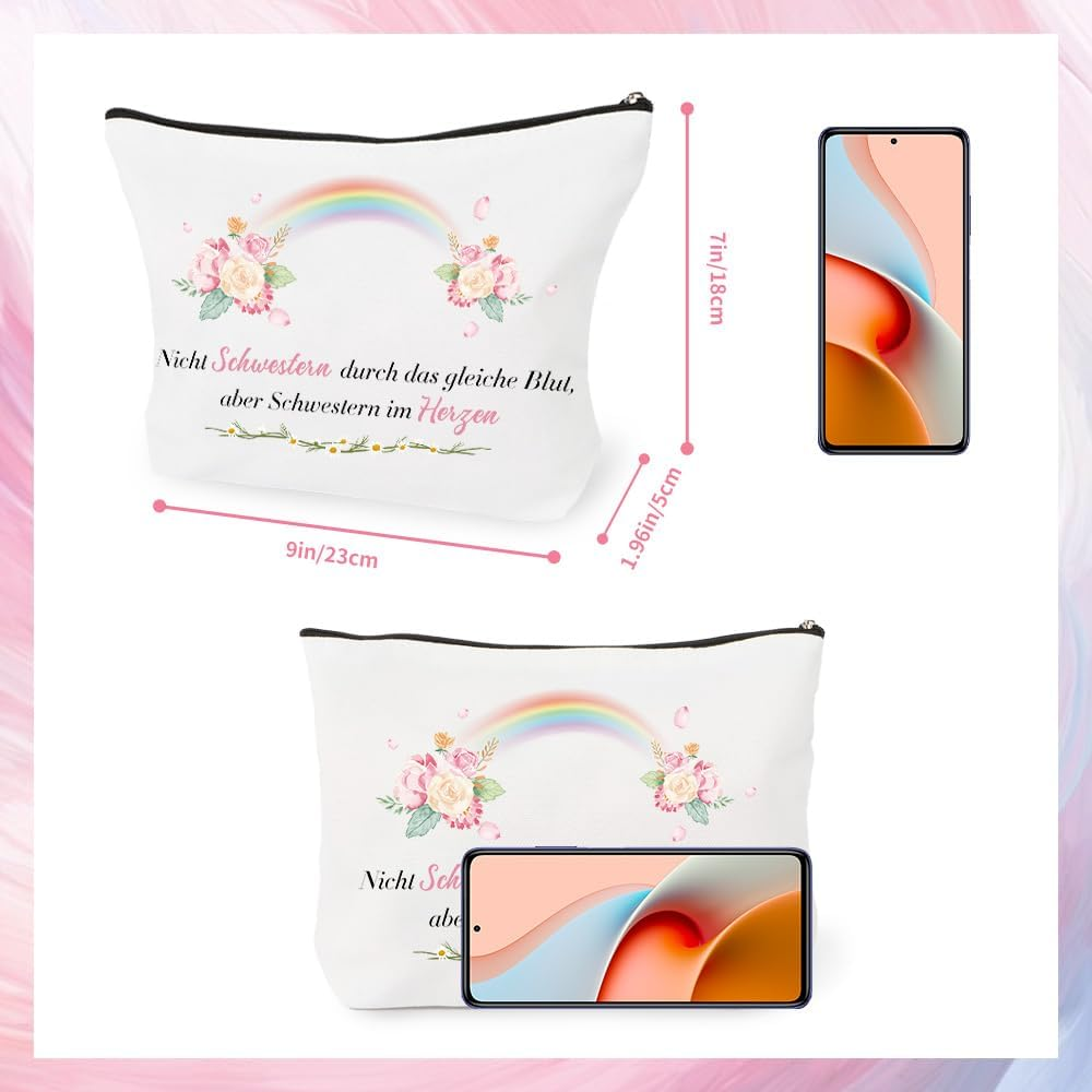 Best Friends, Gift Ideas for Friends, Friends, Gifts, Girlfriends, Gift, Best Friends, Birthday, Best Friend Gifts, Christmas, Cosmetic Bag Bag for Boyfriend, D'Alene To, Cosmeticcase-Freund02 image number 3