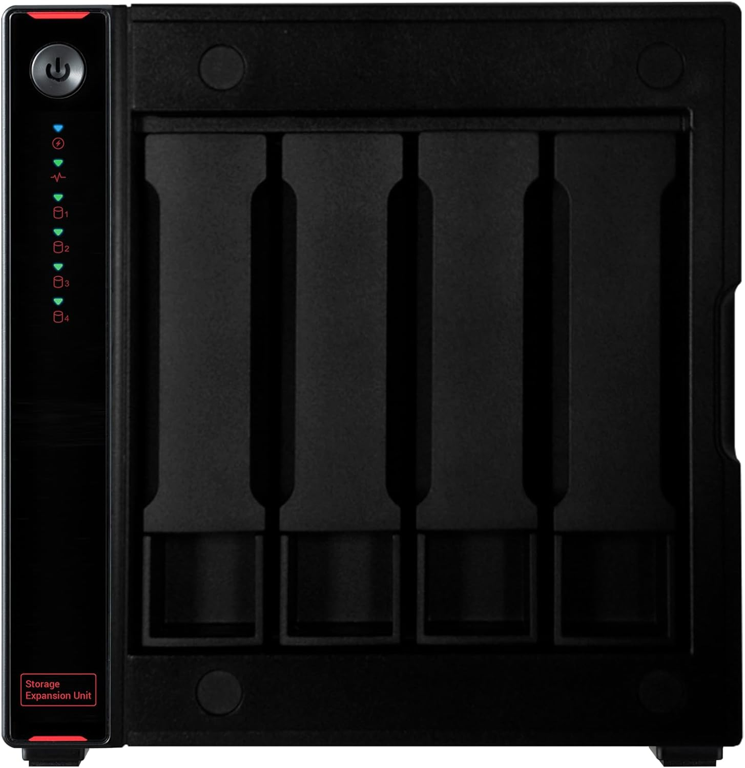 Asustor Xpanstor 4 AS5004U, 4 Bay Expansion Unit W/Usb 3.2 Gen 2 Type C for NAS Storage Network Attached Storage Capacity Expander (Diskless)