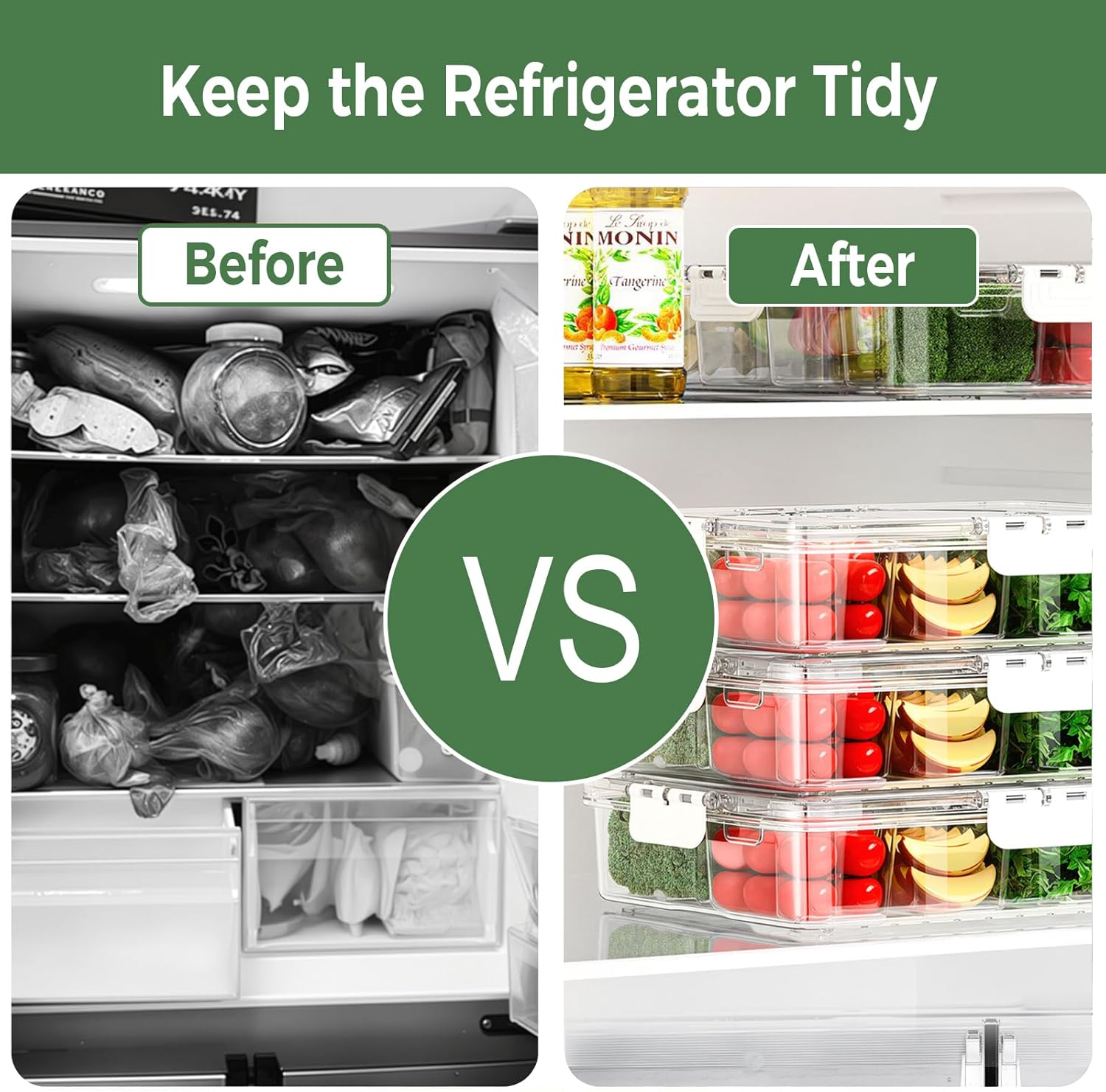 [2025 Upgrade]Kagyetn Snackle Box Container|Divided Serving Tray with Lids & Handles|8 Compartments Snackle Box|Clear Organizer for Fruits Snacks|Perfect for Road Travel Party. image number 4