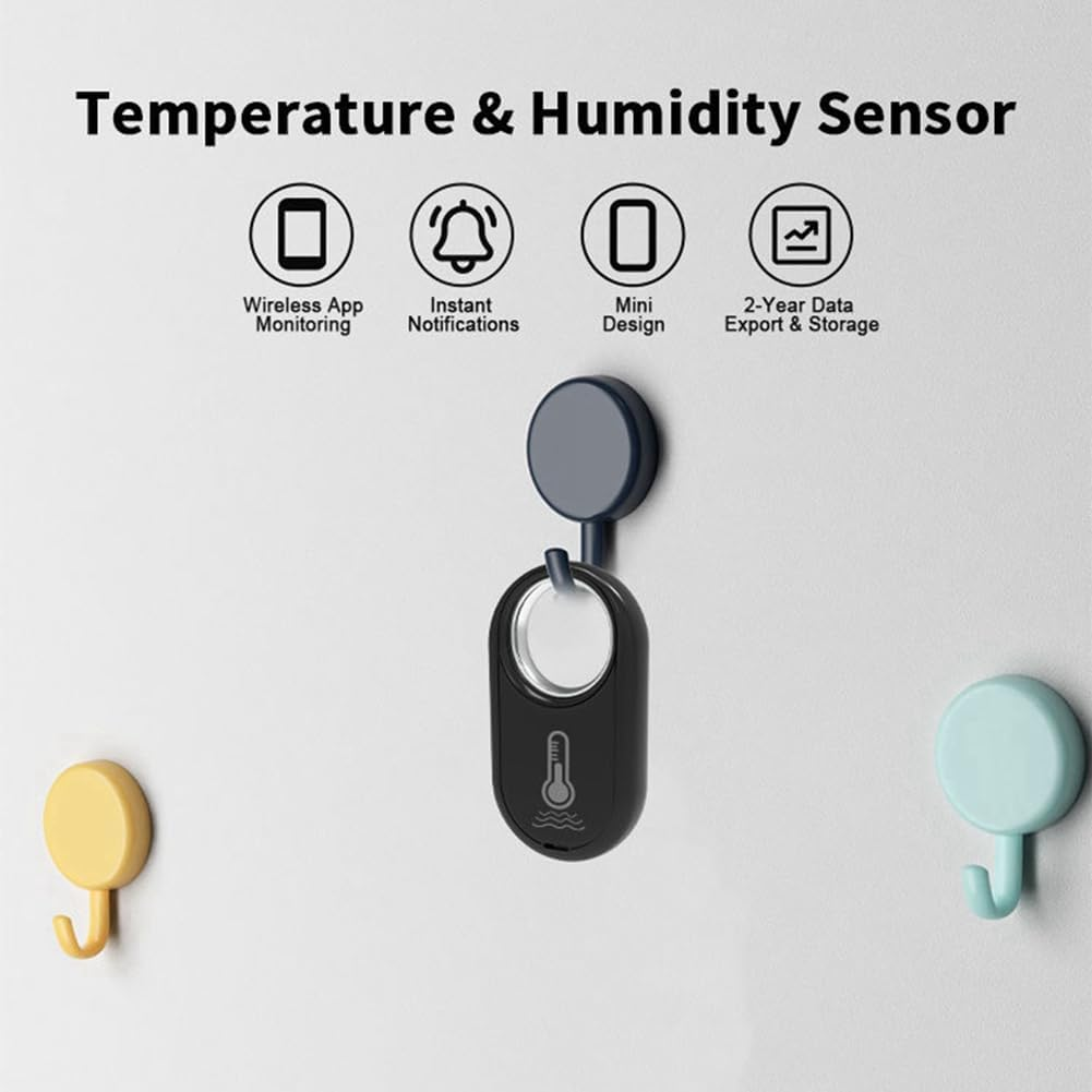 Tuya Temperature and Humidity Sensor Wireless Tuya Zigbee Temperature and Humidity Meter Home Smart Detector image number 5