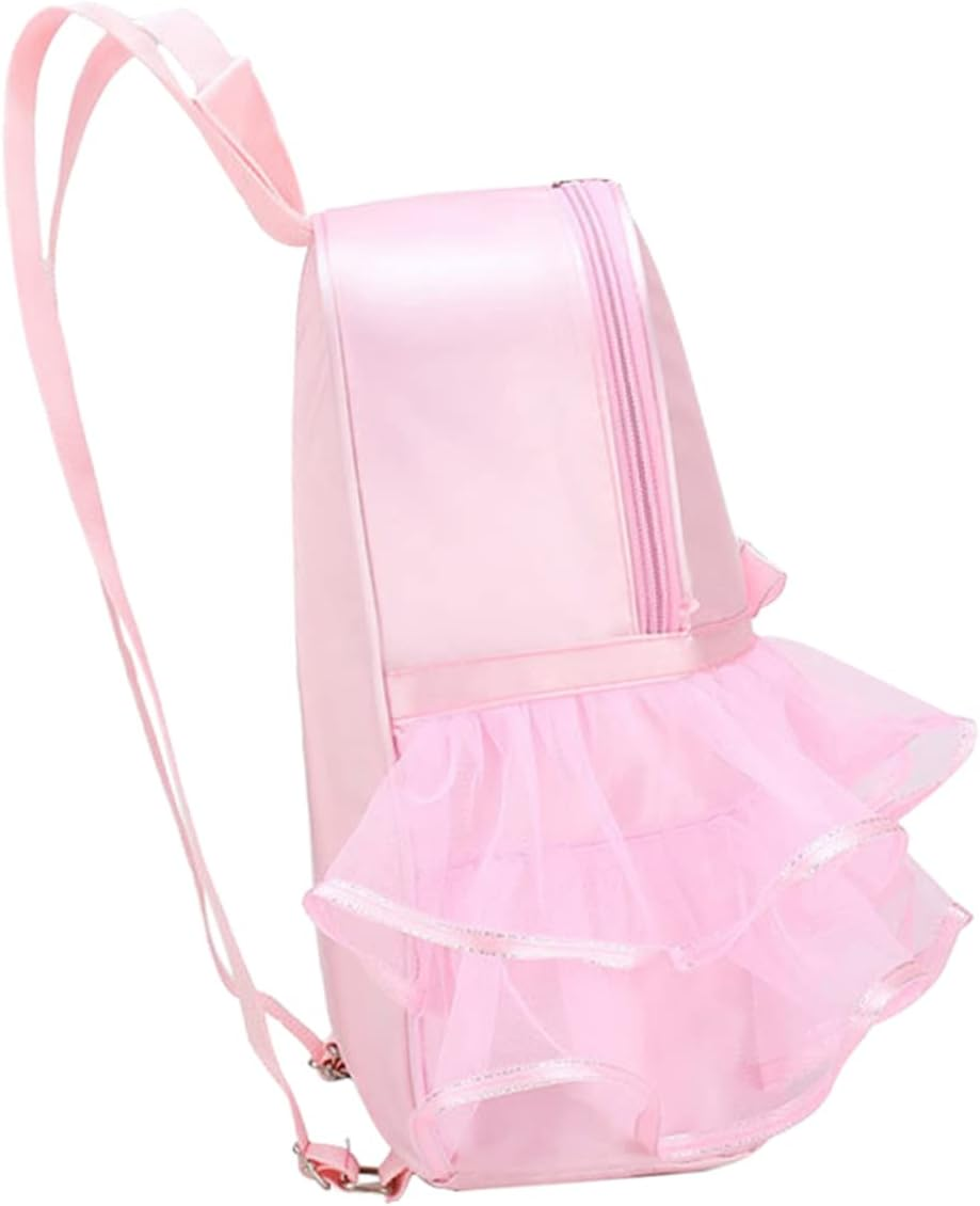 Amosfun 2Pcs Boy Girl Backpack Ballet Boy Girl Dance Backpack School Bag Nylon Dance Bag for and Ballet Class