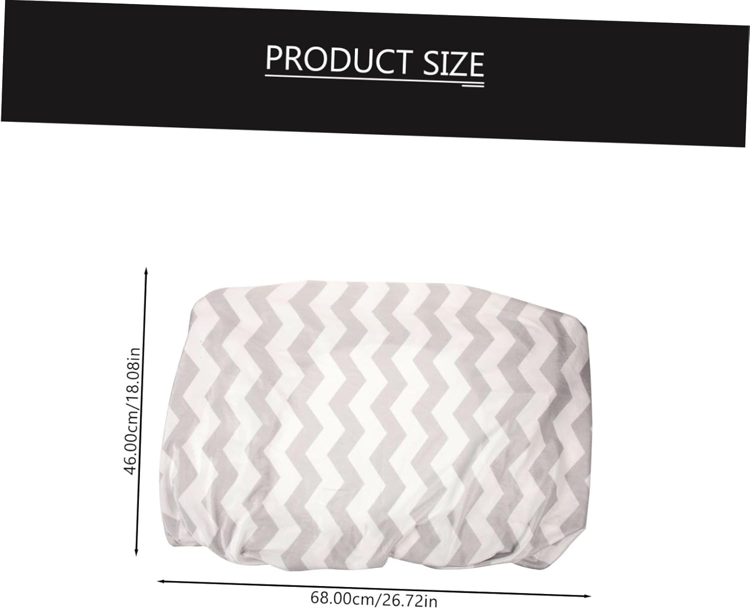 ERINGOGO Baby Changing Pad Cover for Travel &ndash; Washable Diaper Changing Mat Sleeve Detachable Wave Pattern for Newborns