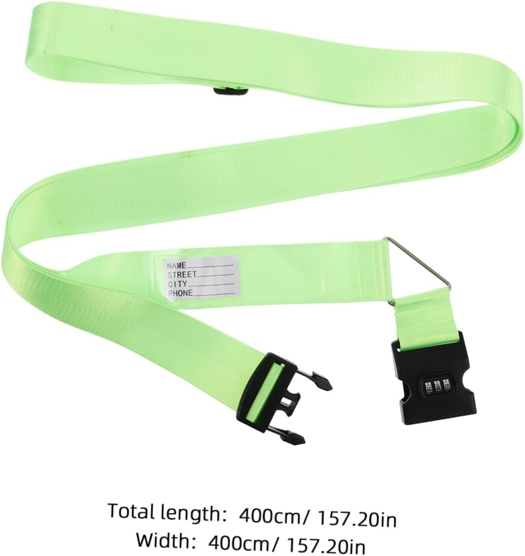 TOVINANNA Luggage Straps Adjustable Suitcase Travel Belt Secure Closure for Baggage Packing Buckle Strap Traveling Accessories image number 5