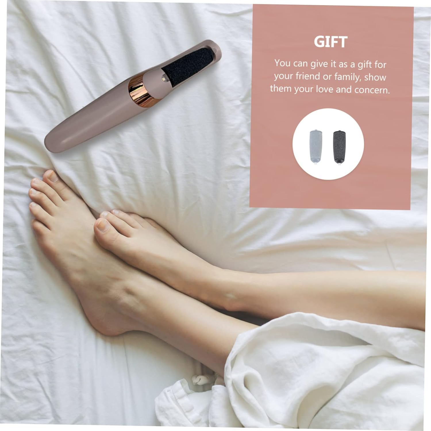 Minkissy 6Pcs Pedicure Device Replacement Heads Foot Callus Removers Replacement Blades image number 3