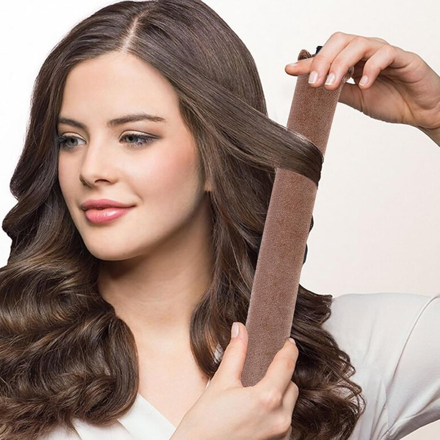 Pack of 3 Heatless Curls, Flexi Rods with Hooks, Overnight Curlers for Different Hair Types, Long and Short Hair image number 6