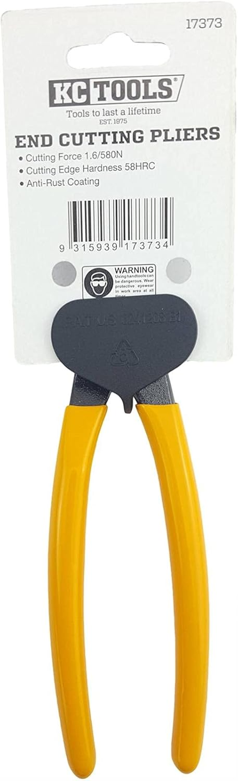 Kc-Tools End Cutting Pliers, 200 Mm Length image number 2