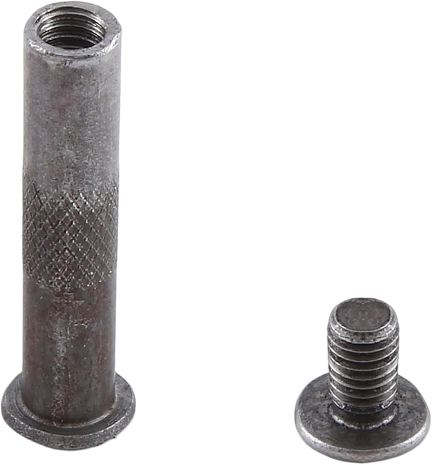 Tuperoymse Black & Silver Luggage Wheel Replacement Wear Resistant PU Caster Luggage Double Wheel 8Mm image number 5