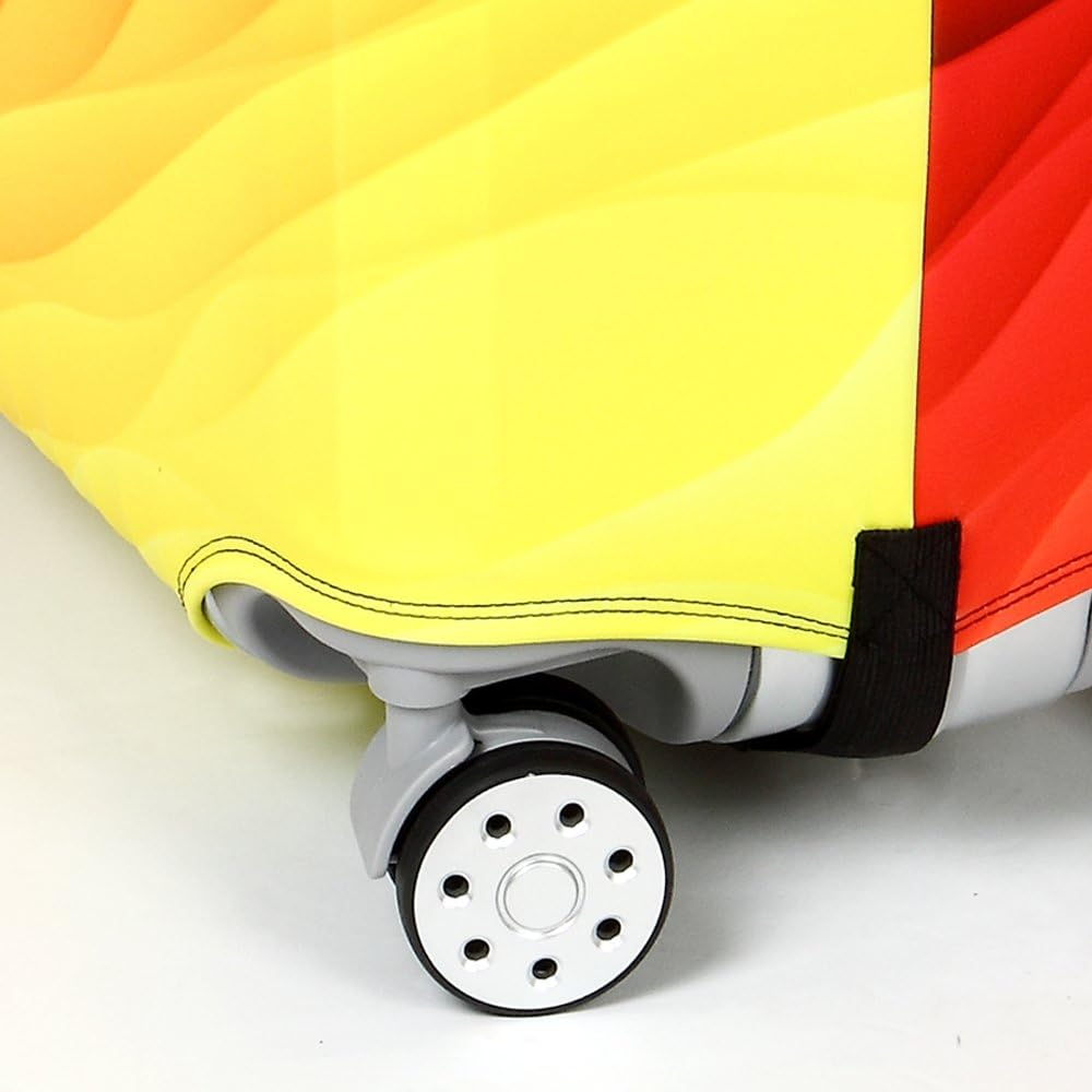 Travel Suitcase Protector Zipper Suitcase Cover Washable Print Luggage Cover 18-32 Inch image number 2