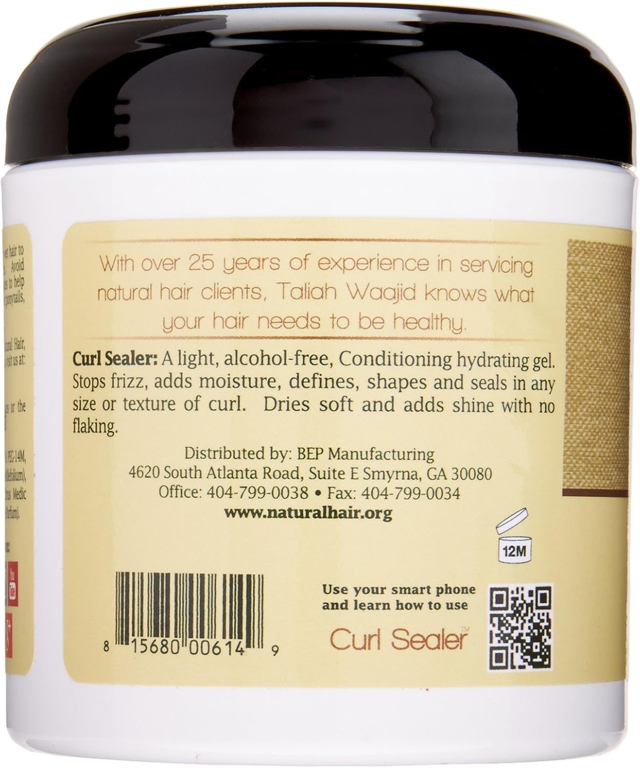 Taliah Waajid Curls, Waves and Naturals Curl Sealer, 6 Ounce