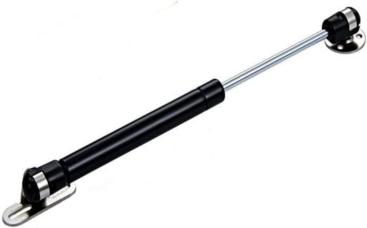 GDQLCNXB 20N/4.4 Lb Gas Strut Cabinet Hinge Safety Lift Support, Gas Struts Soft Open Lid Hinge for Cabinet Toy Box, 6 Inch Length Black 2Pcs image number 2