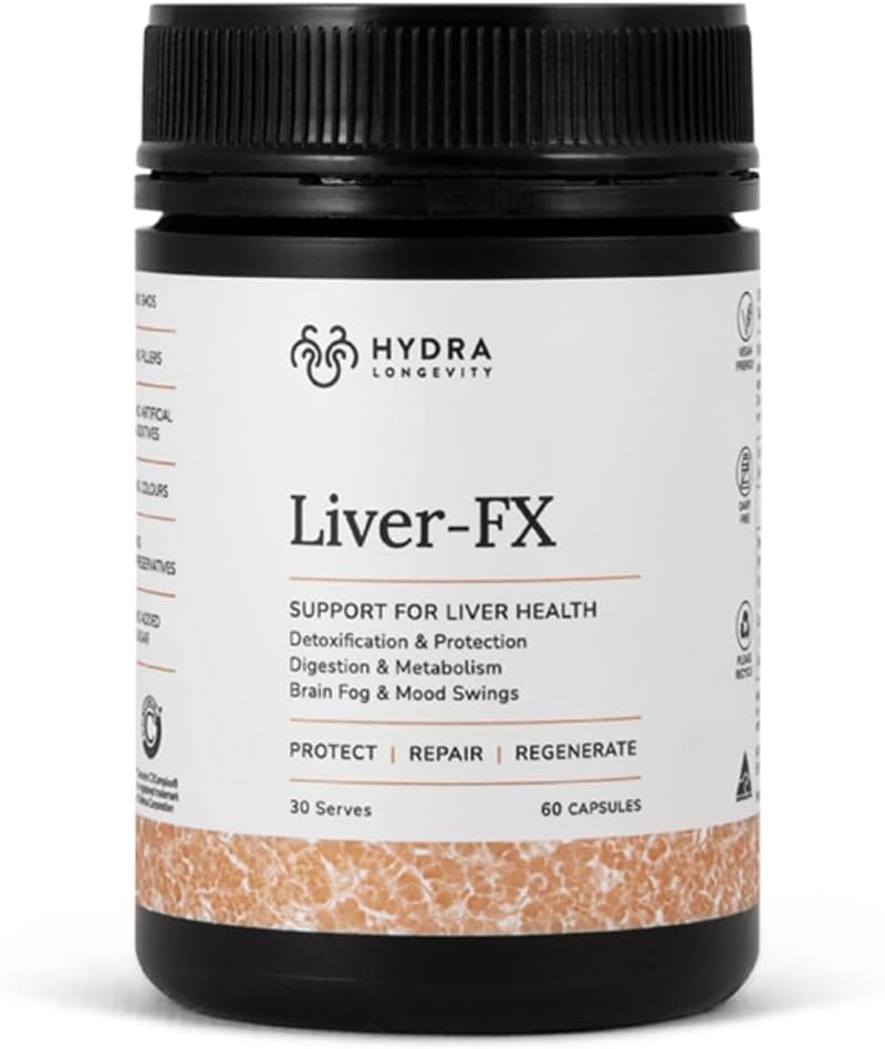Liver-Fx Liver Support Supplement with Milk Thistle, Dandelion Root, Liver Cleanse & Detox Formula, Non-Gmo, Vegan, 60 Capsules (30 Servings) image number 4