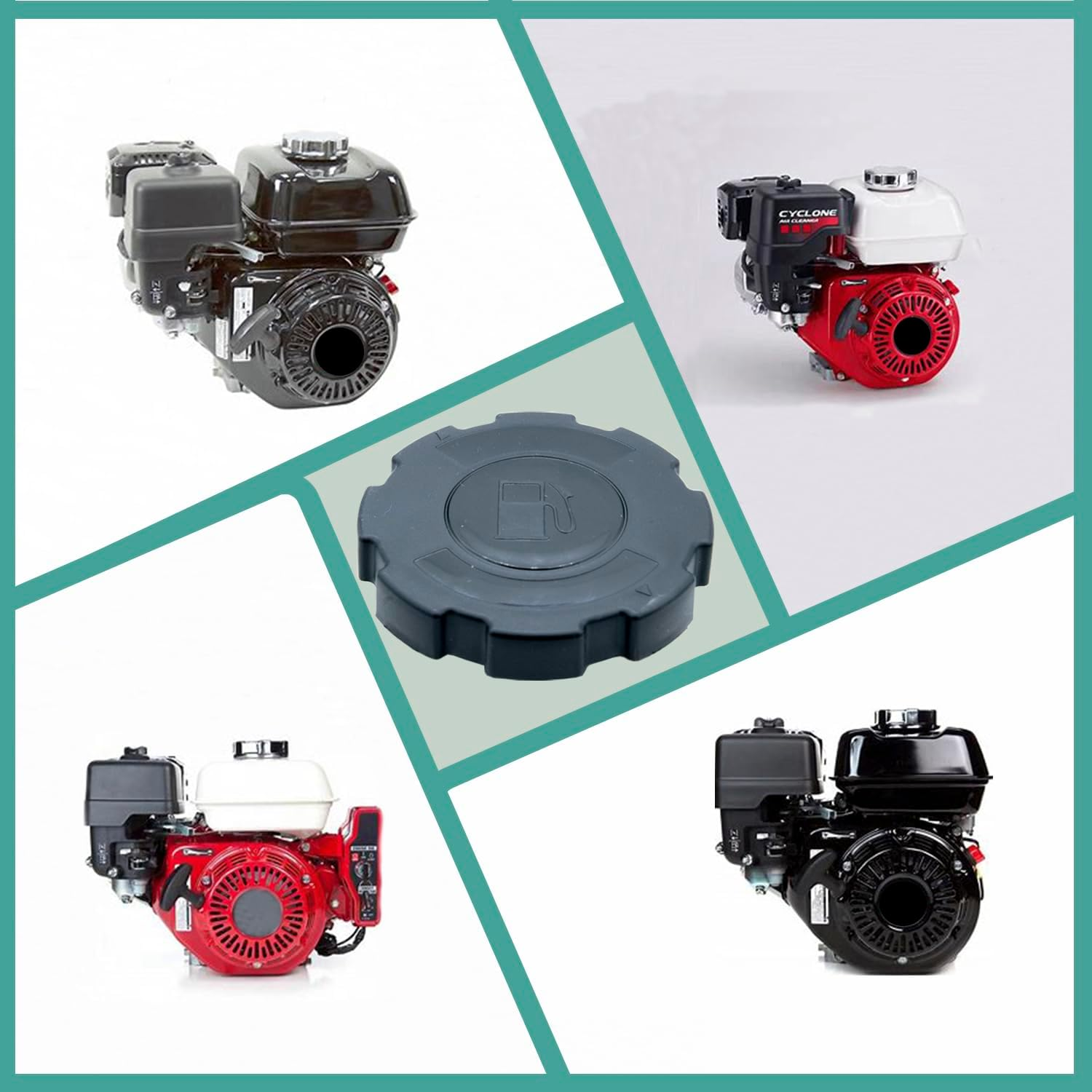 17620-ZH7-013 17620-ZH7-023 Fuel Gas Cap Replaces Honda GX110 GX120 GX140 GX160 GX200 GX240 GX270 GX340 GX390 image number 2