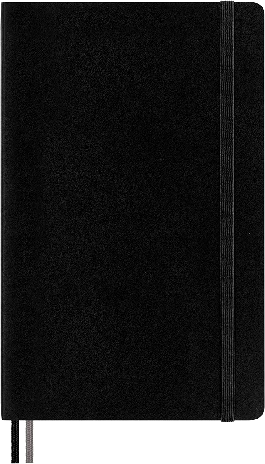 Moleskine - Classic Soft Cover Notebook Expanded - Plain - Large - Black