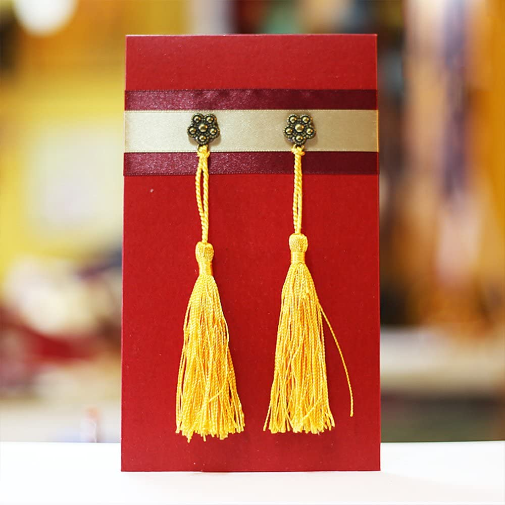 VAPKER 100 Pieces 13Cm/5-Inch Silky Handmade Soft Tassels Floss Bookmark Tassels with 2-Inch Cord Loop for Jewelry Making, DIY Projects, Bookmarks(25 Colors) image number 6