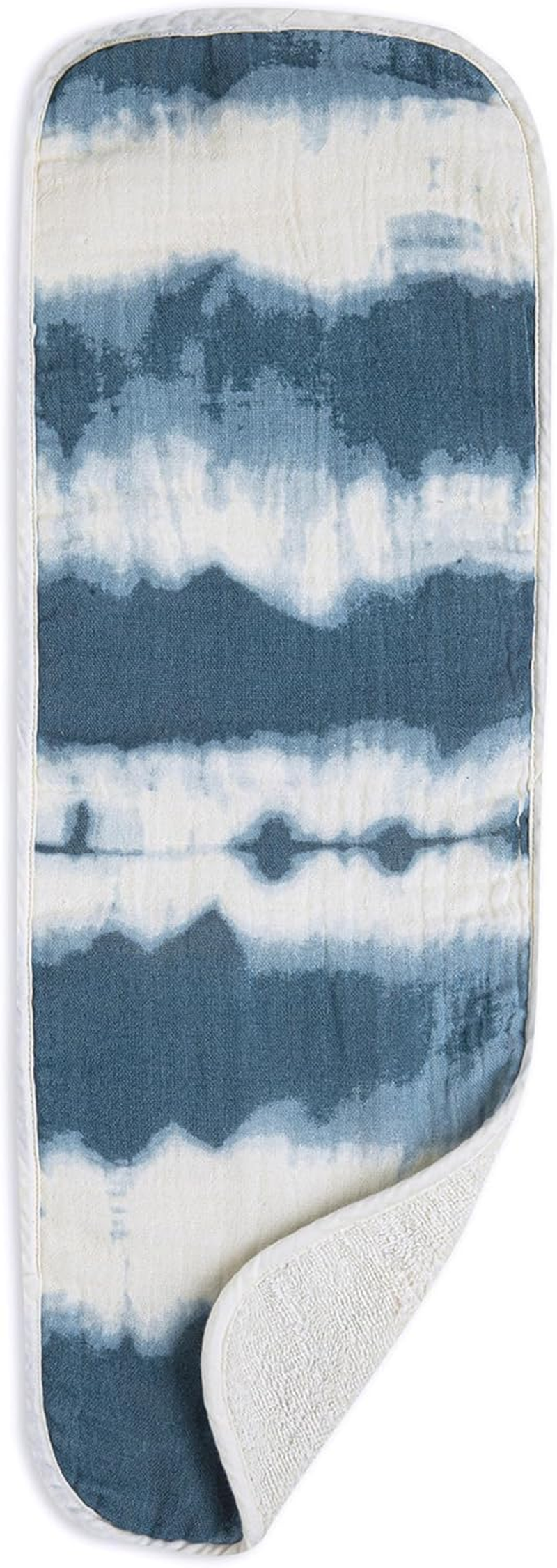 Crane Baby Soft Muslin Burp Cloth, Lightweight and Absorbent Burp Cloth for Boys and Girls, Whale, 3 Piece, 7&rdquo; X 20&rdquo;