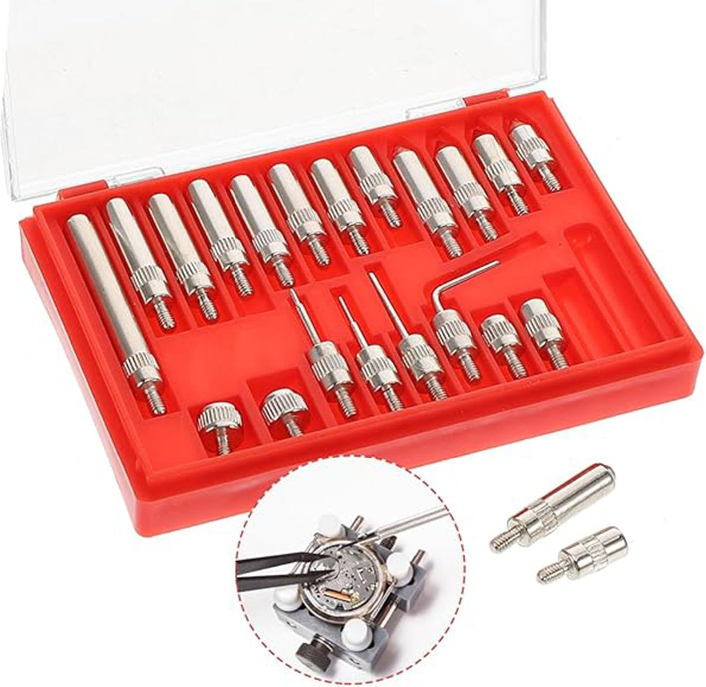 1Set Dial Indicator Extension Set Precision Measuring Tool Kit for Automotive Mechanical Processing and DIY Projects Durable Tips High Accuracy User Friendly Design and Automotive Applications