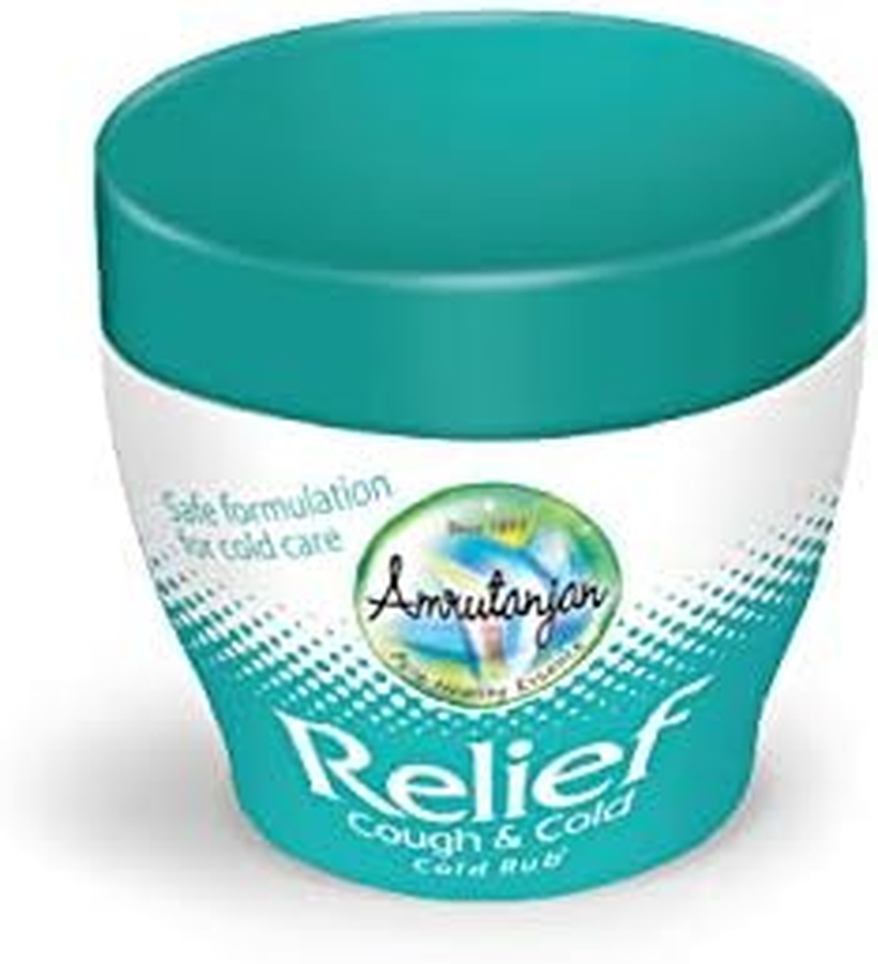 AMRUTANJAN RELIEF COUGH & COLD RUB 30 G - PACK of 4 image number 3