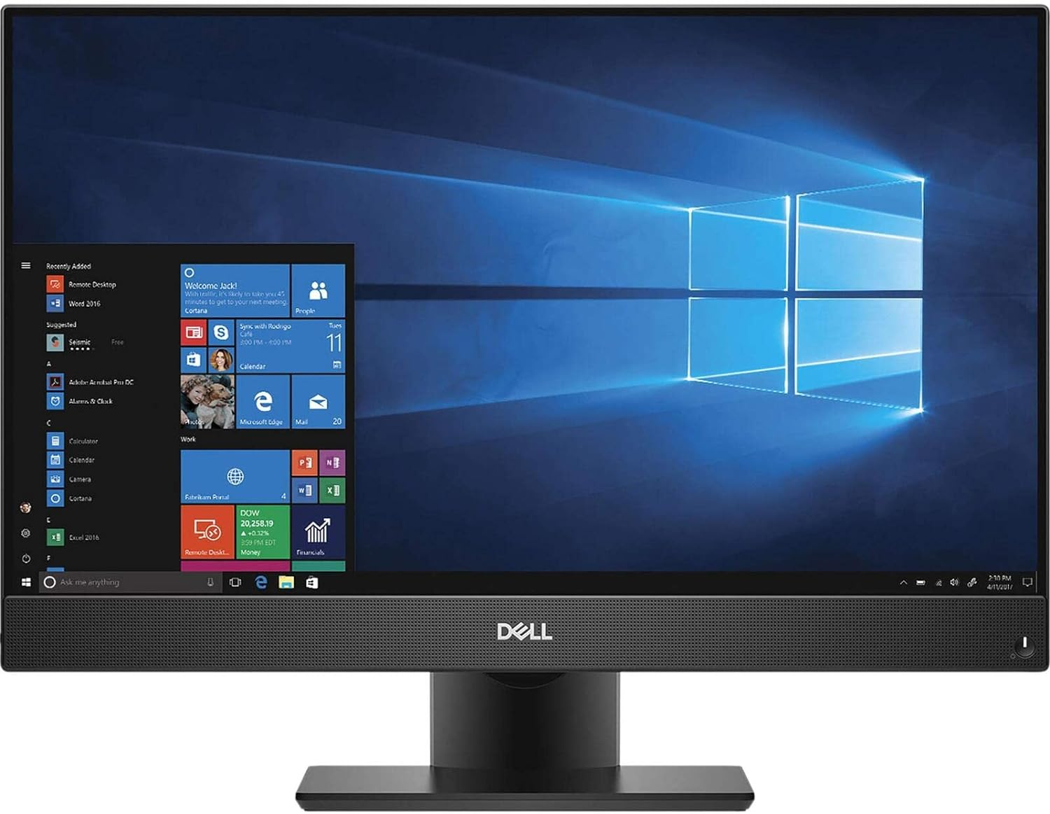 Dell Optiplex 7460 AIO Intel I5 8400 2.80Ghz 8Gb Ram 256Gb SSD 23" FHD Win 11 (Renewed)