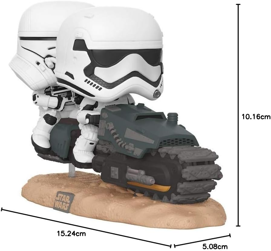 Funko Pop! Star Wars - First Order Tread Speeder Episode IX Rise of Skywalker Deluxe Vinyl Figure image number 1