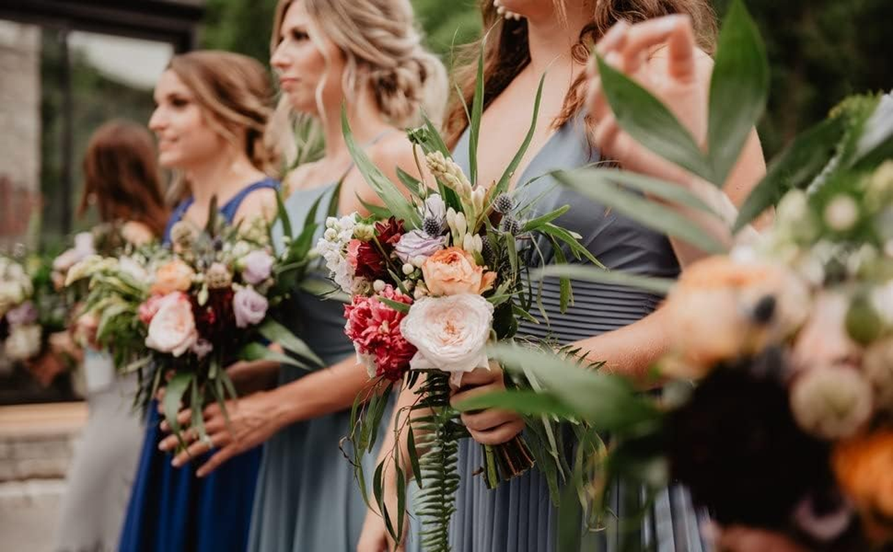 Hasoar New Smooth Linen Satin Bridesmaid Scrunchies 12 Pack Proposal Gifts Elastics Hair Ties Scrunchies Bachelorette Party Favors Satin Bridesmaid Gift for Bridal Wedding Parties Guests (Sage Green) - Black image number 2