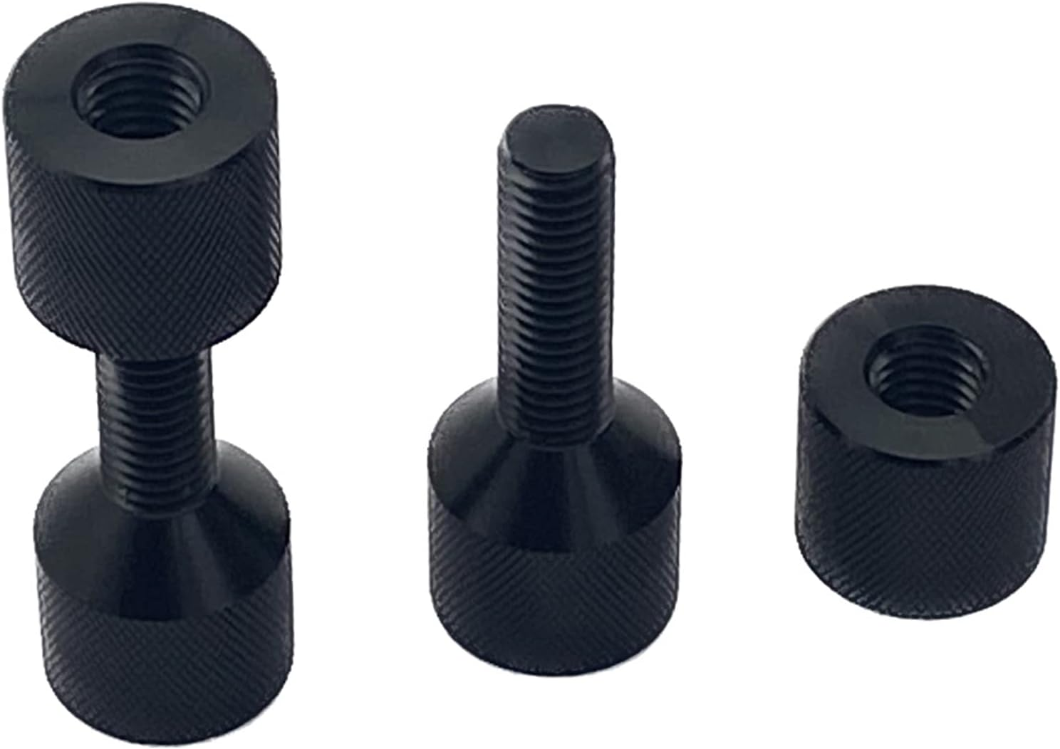 1-1/8" Two Hole Alignment Pin Set Carbon Steel Black (2 Pack) image number 1