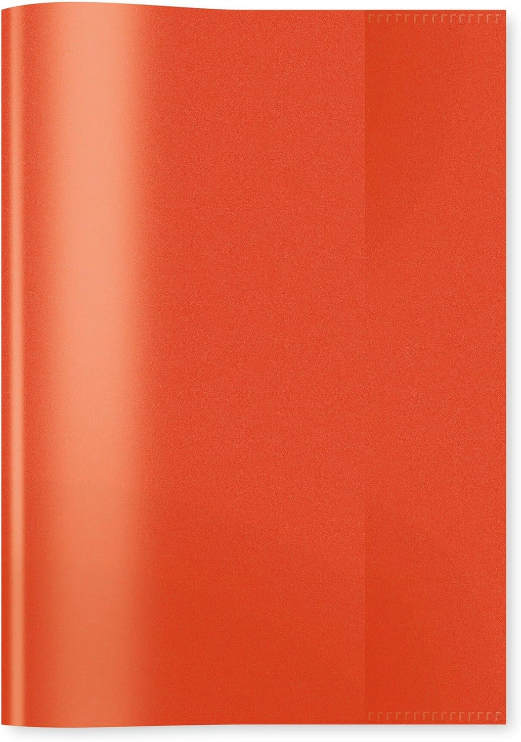 HERMA Clear Exercise Book Cover A5 Landscape, Made of Wipeable and Sturdy Plastic, Slip on Cover Jackets for School, Transparent, 19899 image number 2