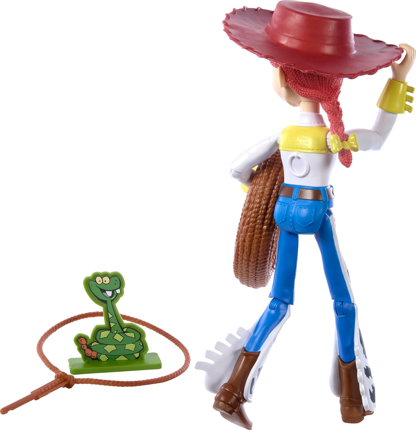 Mattel Disney Pixar Toy Story 12-Inch Lasso Jessie Posable Action Figure, Lasso Accessory with Roping Action Doubles as Role Play Accessory image number 1