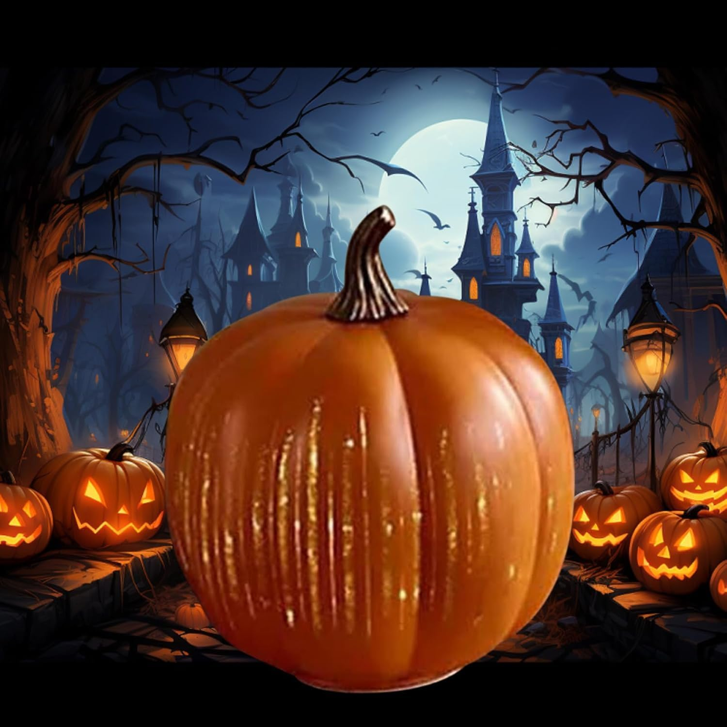 Vibbang Starrynight Pumpkins Light (A) image number 3