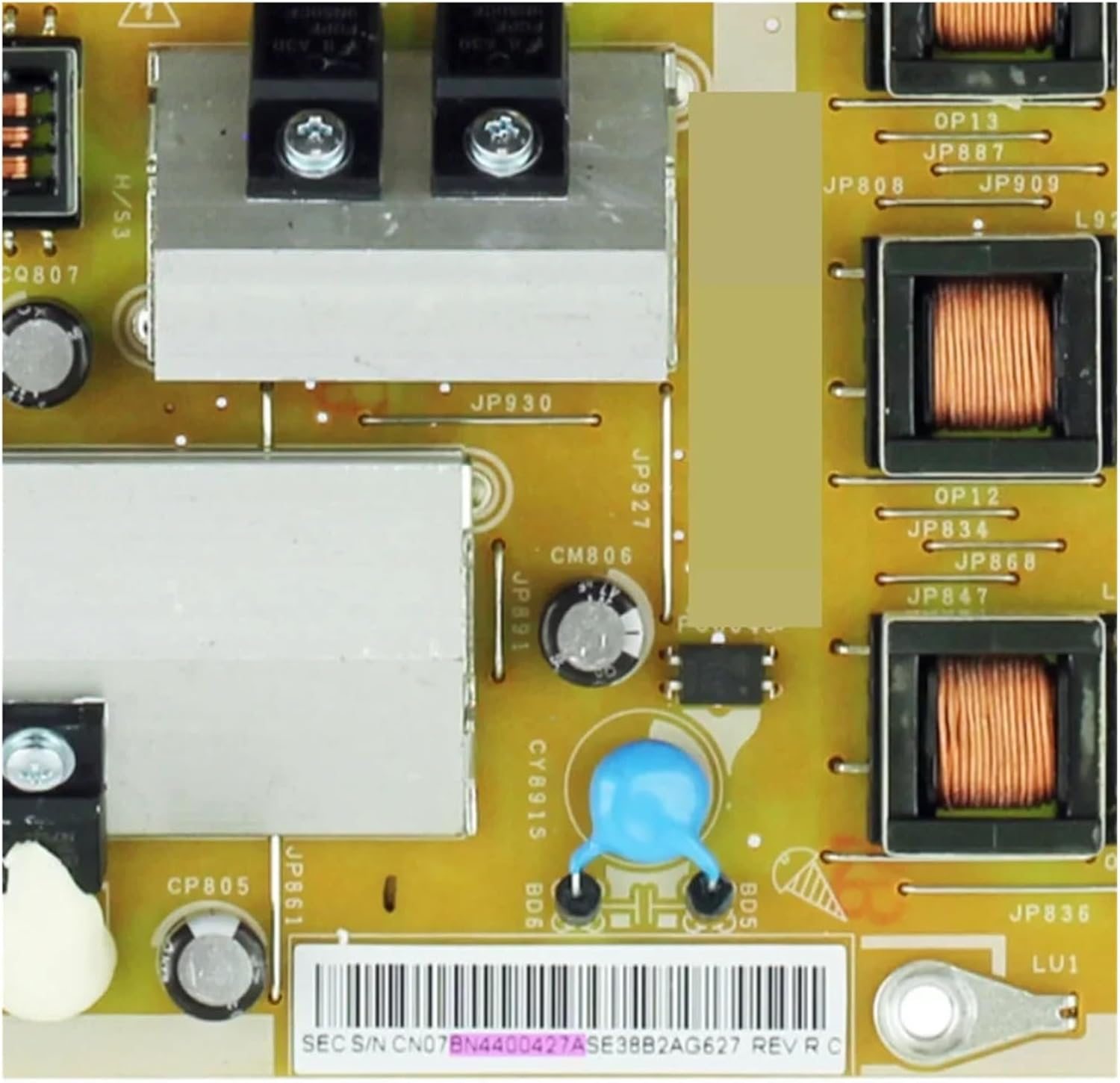 Replace TV Power Board BN44-00427A with BN44-00427B, Compatible for Samsung, TV Power Board for UE46D8000YU, UN46D7000, UE46D6530, UE46D8000, UE46D6500, UA46D6400