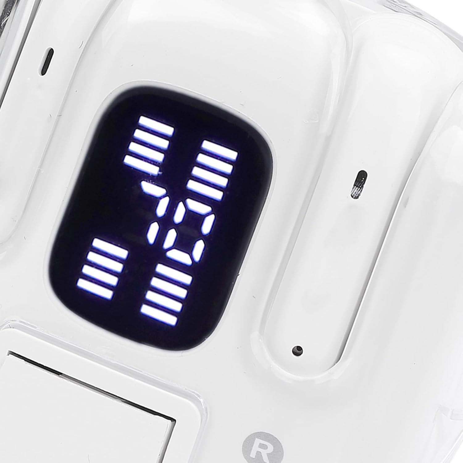 Sxhlseller 2 Pairs Wireless Earbuds, Hifi Stereo Noise Reduction Earphones with LED Display Charging Case, 120H Playtime, 4 in 1 Touch Control Earbuds for Laptop Pad Phones image number 3