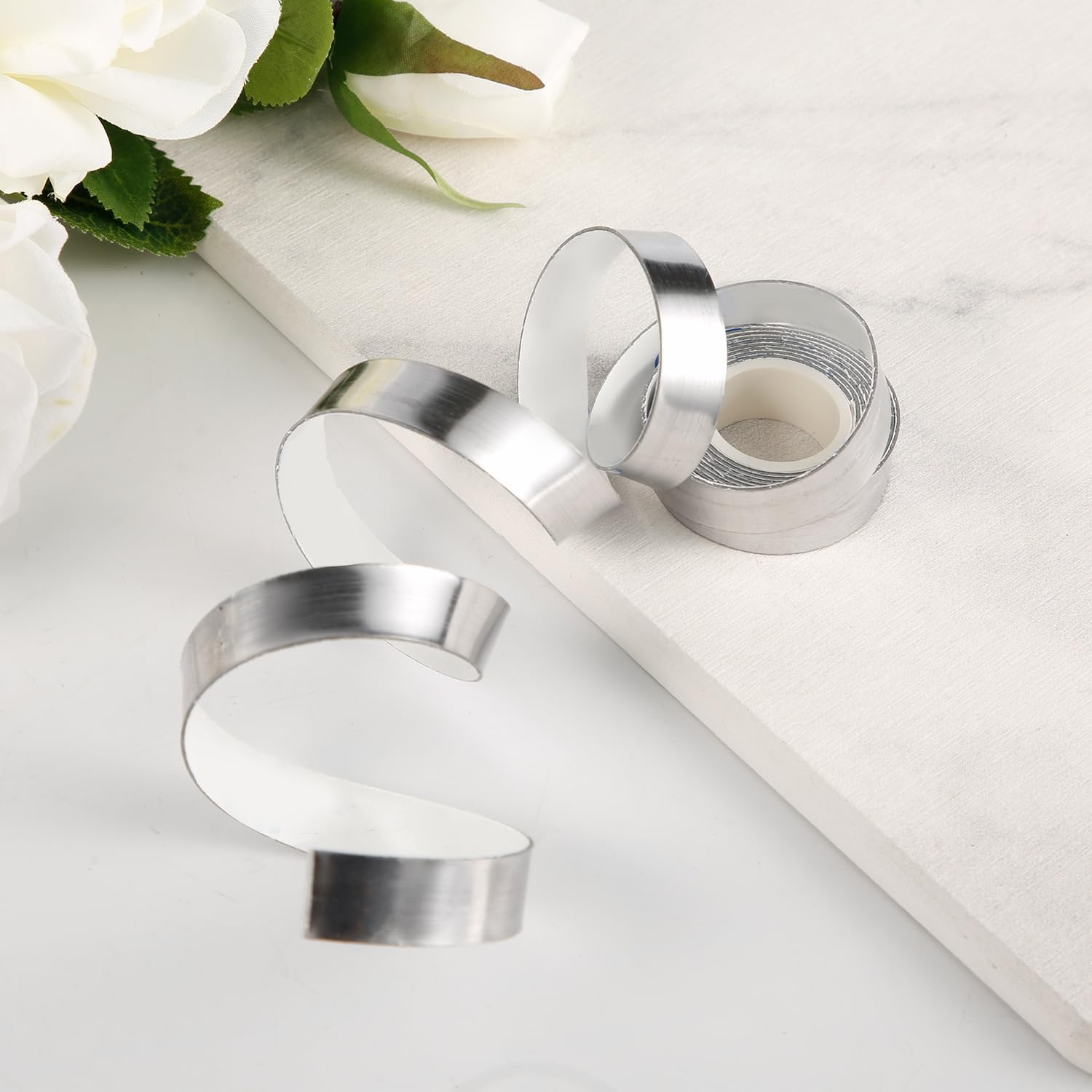 Golf Lead Tape 1/2" X 60", 2 Grams per Inch Golf Weight Tape High Density Lead Tape Golf Lead Tape Strips Self Adhesive Lead Tape for Fishing Tennis Racket Pickleball Badminton Paddle image number 3