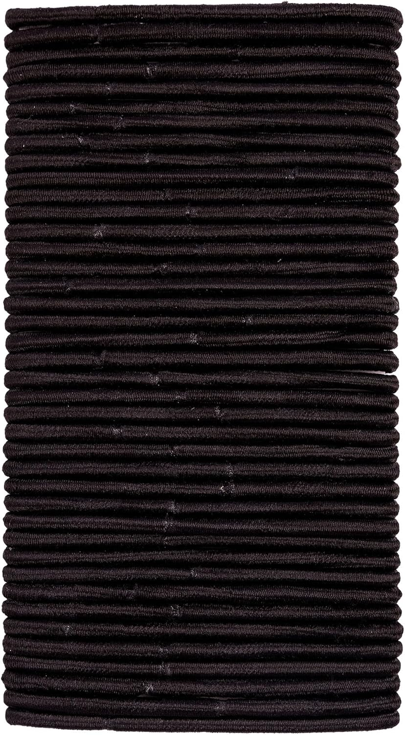 Brushworks Classic Black Hairbands - 40 Pack image number 1