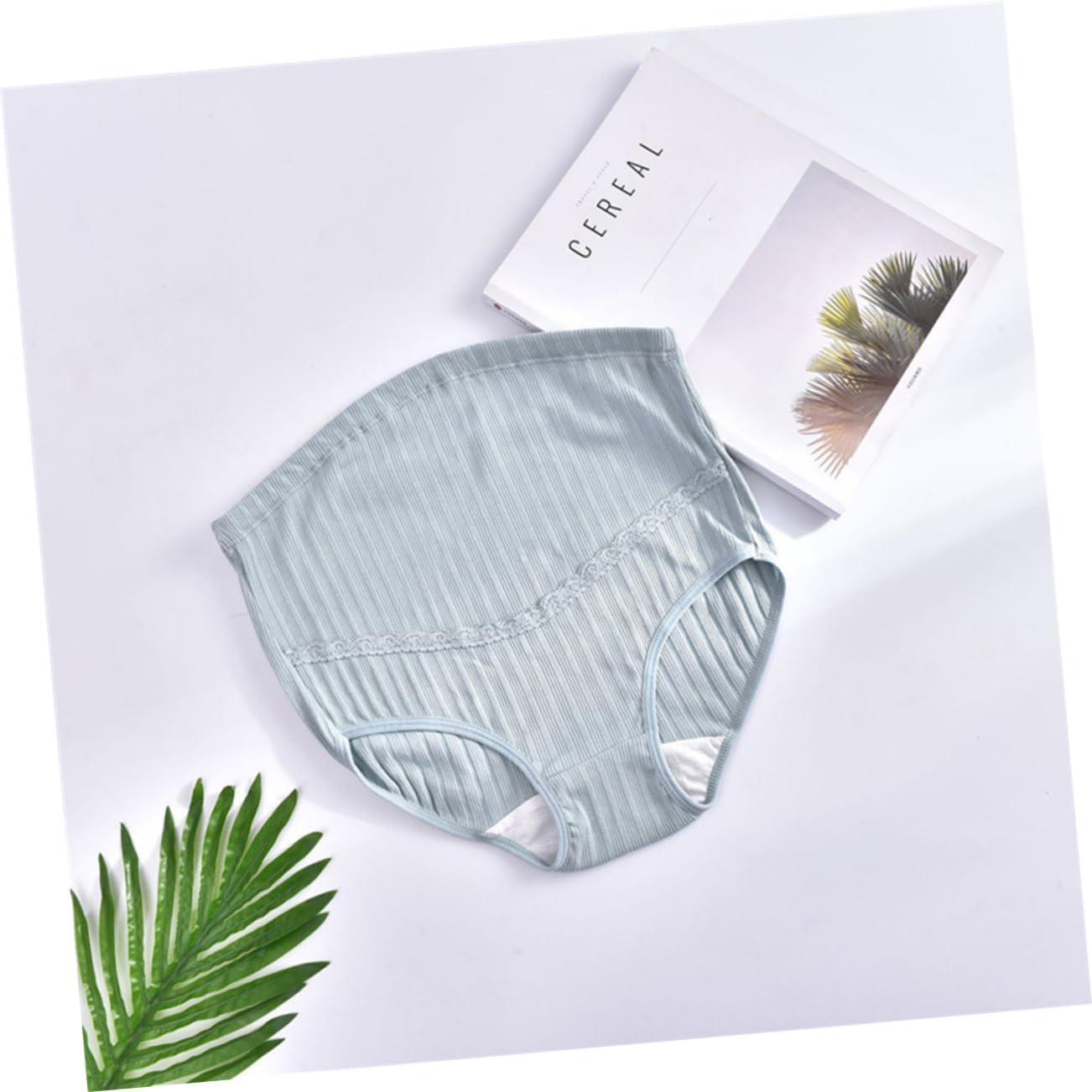 3Pcs High Waist Maternity Panties Cotton Soft Comfortable Underwear for Pregnant Women Belly Support image number 3